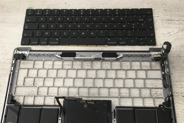 MacBook réparation clavier