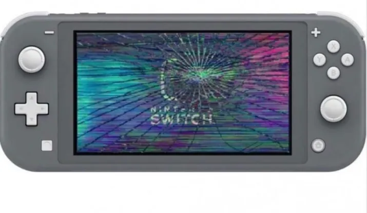 Nintendo Switch Lite réparation écran LCD cassé
